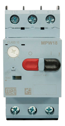 Disjuntor Motor Tripolar 2,5-4a 100ka 380/440v Weg