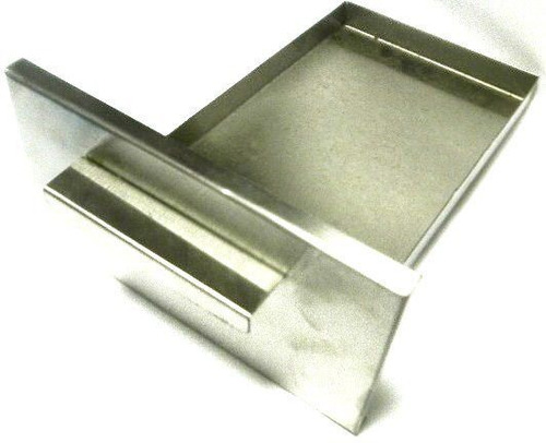 Gaveta Cinzeiro De Inox Para Churrasqueira  23x15cm