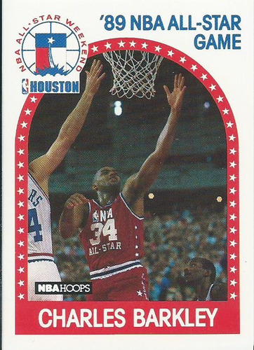 Barajita Charles Barkley All Star Hoops 1989 #96 - 76ers