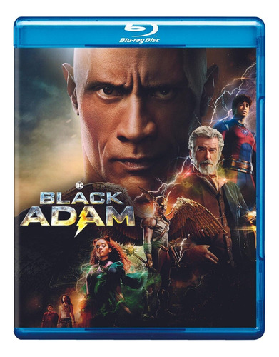 Blu-ray + Dvd Black Adam