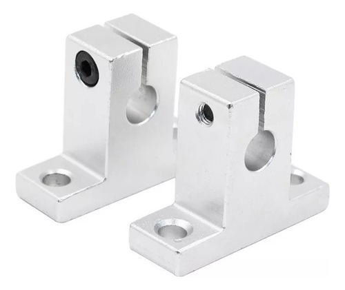 Tecneu 2 Piezas Soporte Sk8uu Sk8 Guia Lineal Varilla 8mm Cnc Impresora 3D Aleación de Aluminio