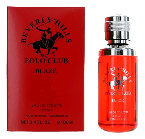 Bhpc Blaze De Beverly Hills Polo Club, 3.4 Oz Edt G1fpe