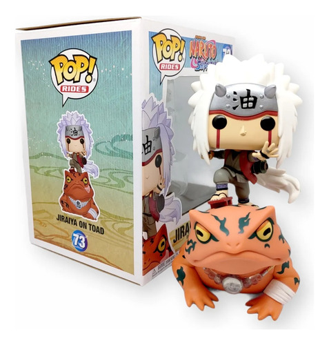 Funko Pop 6 En Naruto - Naruto Jiraiya En Toad 73
