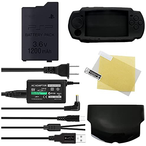 Batería Psps110 De Alta Capacidad Psp Slim + Adaptador...