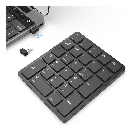 Nmero Inalmbrico Pads, Teclado Numrico Numpad 26 Teclas Port