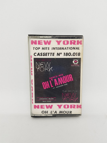 Cassette De Musica New York - The Best Of Ny Discoteque 1988