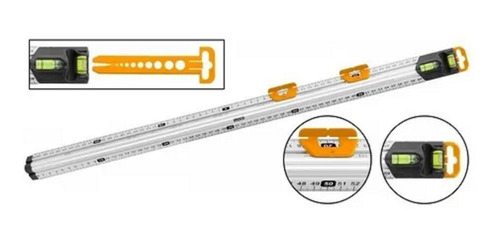 Regla C Nivel Triangulo Aluminio Ingco Hsr36003 - Tyt