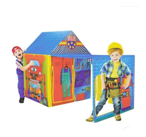 Carpa Infantil Casita Armable 150cm Taller Fiesta Pijamada 