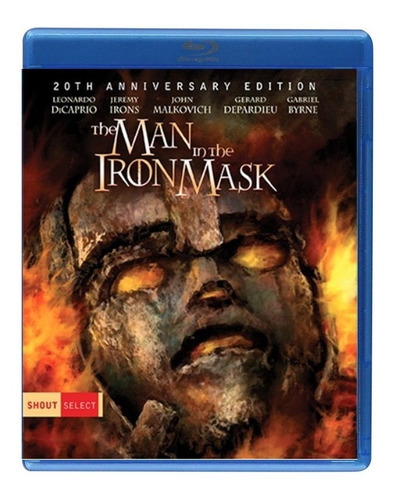 Hombre Mascara De Hierro 20 Aniversario Pelicula Blu-ray