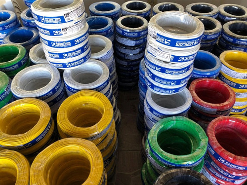 Fio Flexível Cobre 4mm Rolo De 100 Metros