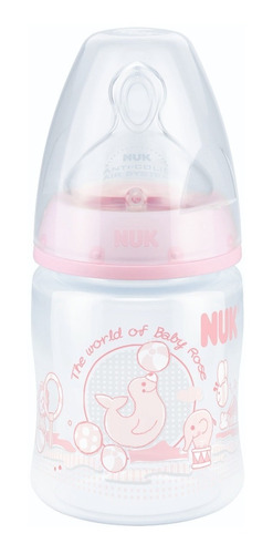 Tetero Baby Rose De 150 Ml Nuk N10743268 Rosado