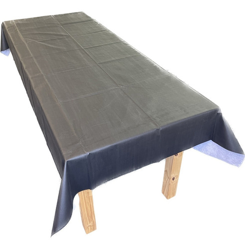 Mantel Impermeable Lavable Ecocuero 2,5m X 1,5m Negro