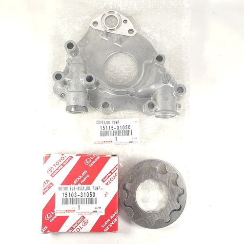 Tapa Cubierta Y Rotor Bomba Aceite Hilux Kavak 4.0 2006-2018