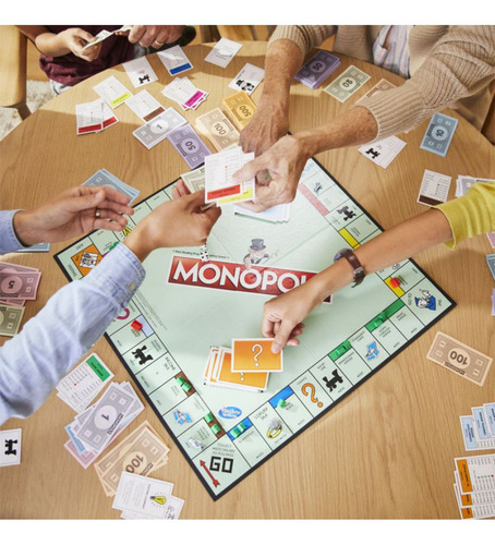 Juego De Mesa Hasbro Gaming Monopoly Clásico C1009 Español
