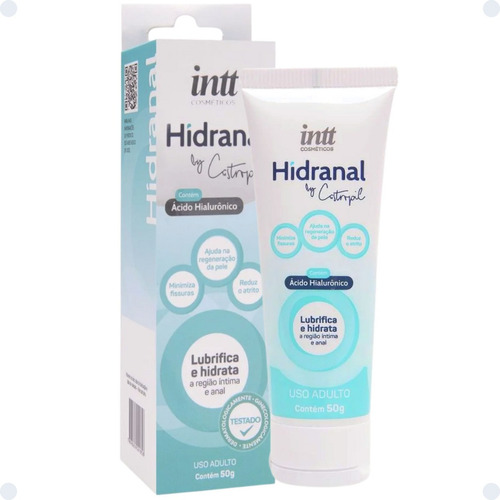 Hidranal Gel Lubrificante Íntimo Com Ácido Hialurônico Intt Sabor Hidranal Lubrificante Hidratante com Ácido Hialurônico