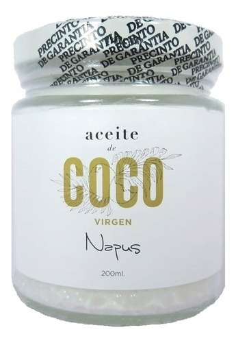 Aceite De Coco Virgen Napus X 200 Ml