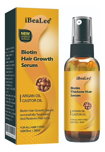 Spray N Biotin Para El Crecimiento Del Cabello, 20 Ml, Masa