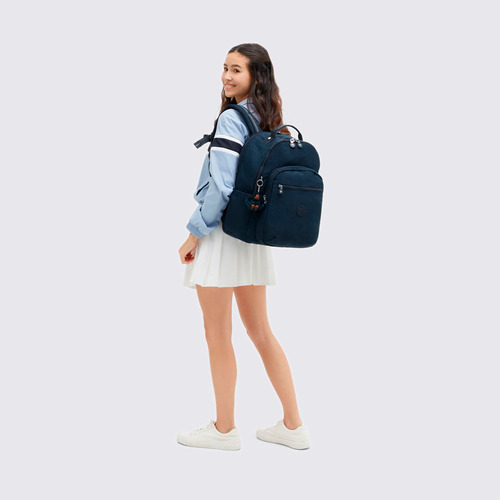 Mochila Kipling Seoul College Extra Azul I63504dx