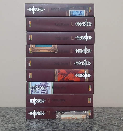 Mangás Monster Kanzenban Volumes 1 Ao 9 Coleção Completa