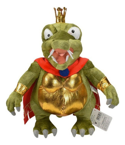 Super Mario Bros King K. Rool Muñeca Peluche Juguete Regalo