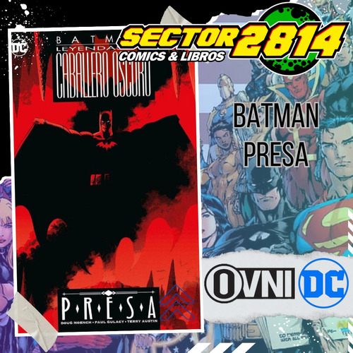 Batman Presa Ovni Press