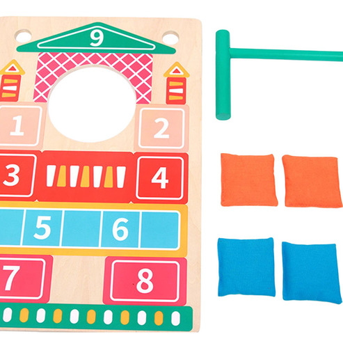 Juego Clásico De Sacos De Arena Para Padres E Hijos, Sacos