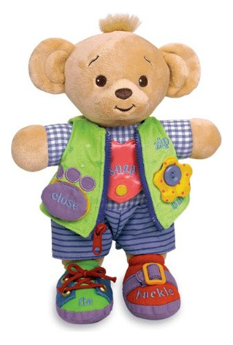 Genius Baby Toys Learn To Dress Doll Plush Beary The Bear
