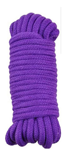 Corda Fetish-shibari Bdsm De 5 Metros Na Cor Roxa