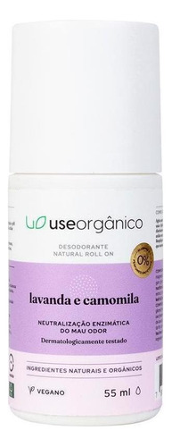 Desodorante Lavanda E Camomila Natural 55ml - Use Organico