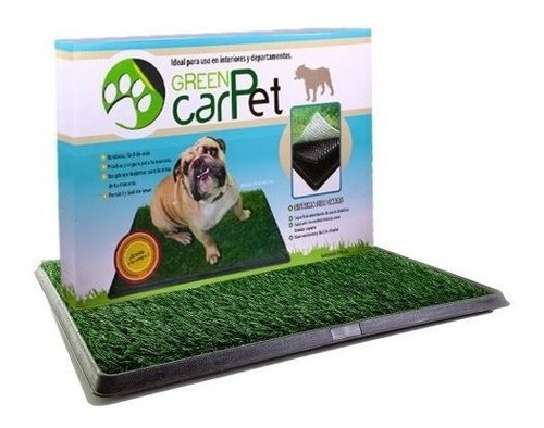 Tapete Green Carpet Sanitario Entrenador Perro Mediano