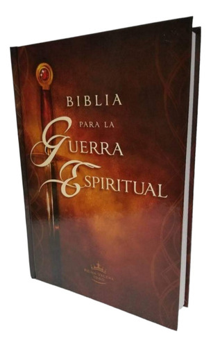 Biblia Rvr60 Estudio Guerra Espiritual Tapa Dura Sin Indice