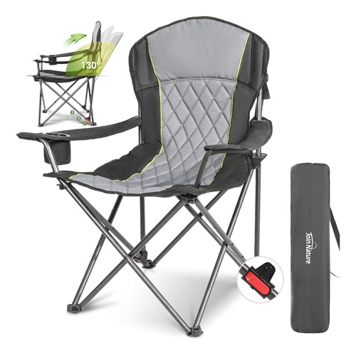 Silla Camping Ajustable 3 Posiciones, Reclinable, Resistente