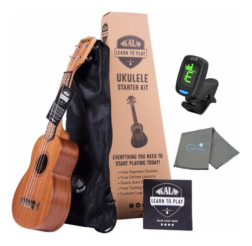 Kala Learn To Play Ukelele Soprano Starter Kit Incluye