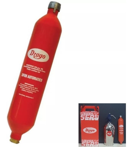 Garrafa Drago Cargada Naranja Sifon Cerveza - Envios (Usado)