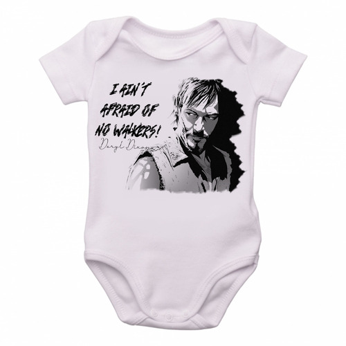 Kit 2 Body Baby Roupa Bebê Nene The Walking Dead Daryl D