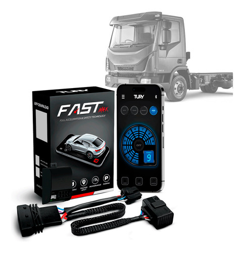 Módulo Acelerador Pedal Fast Com App Tector 11-190 22 23 24