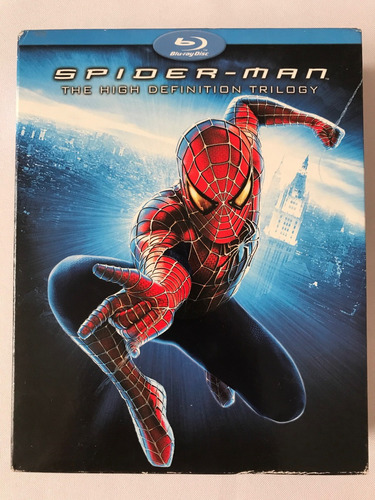 Spiderman The High Definition Trilogy Bluray Sam Raimi Sony