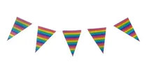 Comprar Guirnalda Banderines Multicolores Metalizados 360cm Cotillon