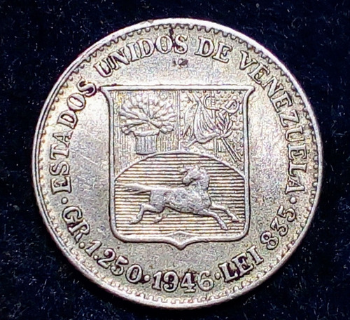 Monedas Venezuela , Chile Y Guatemala. Lote X 3 Uni. Plata