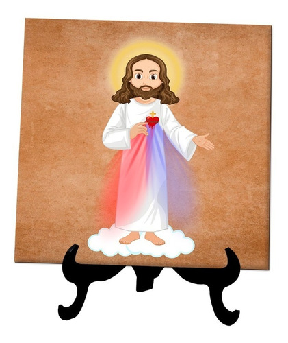 Azulejo Personalizado Jesus Misericordioso - Religioso