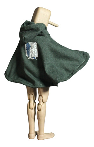 Figma Attack On Titan - Capa Com Arames Reconhecimento