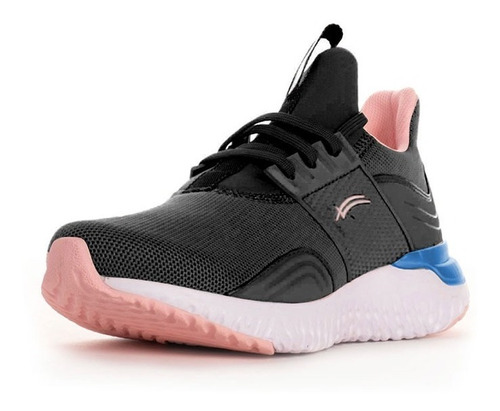 Imagen 2 de 6 de Tenis Deportivo Karosso 9511 Negro Rubor Hechos En México