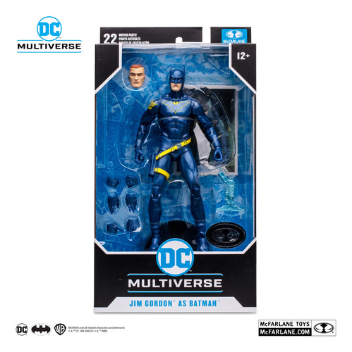Jim Gordon As Batman Batman: Endgame Platinum Mcfarlane Toys (Usado)