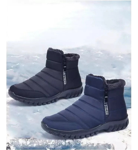 Botas Nieve Invierno Impermeables Talla Grande Para Hombre