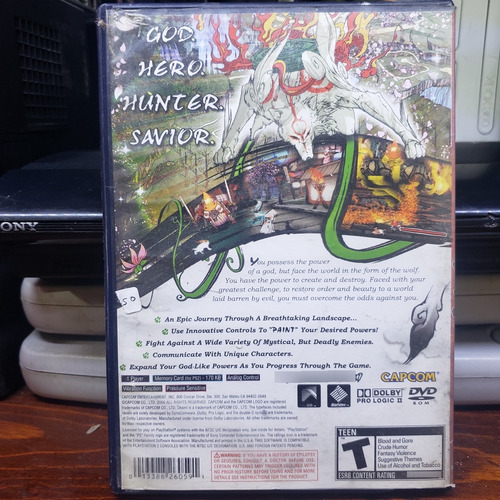 Okami Ps2 Videojuego (Usado)