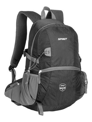 Mochila Spinit Urqu 22 Lt Trekking Urbana Montaña Caza Cubre Color Negro