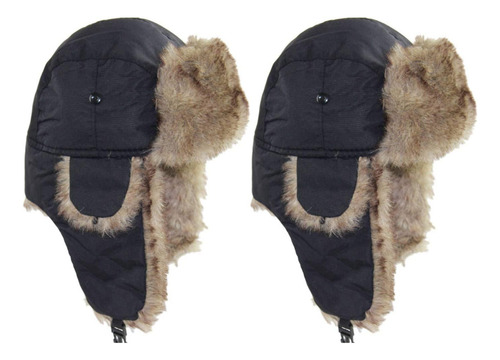 2 Gorras De Invierno Ushanka De Estilo Ruso Antiguo Con Orej