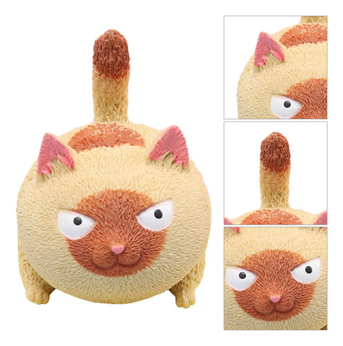 Bonitas Bolas De Descompresión Con Forma De Gato De Squeezy