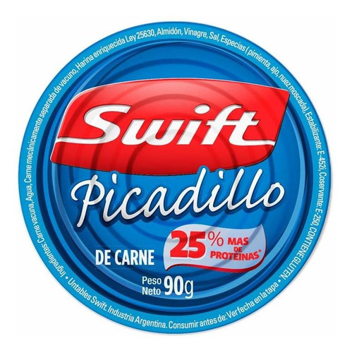 Pack X 18 Unid. Picadillo   90 Gr Swift Pate/picadil Pro