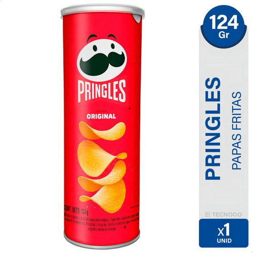 Papas Fritas Pringles Grande 124 g